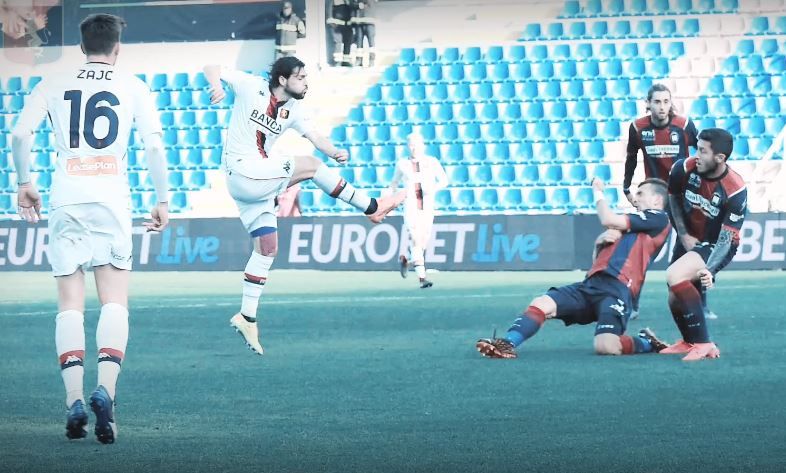 Disfatta Crotone, netto successo del Genoa allo "Scida"