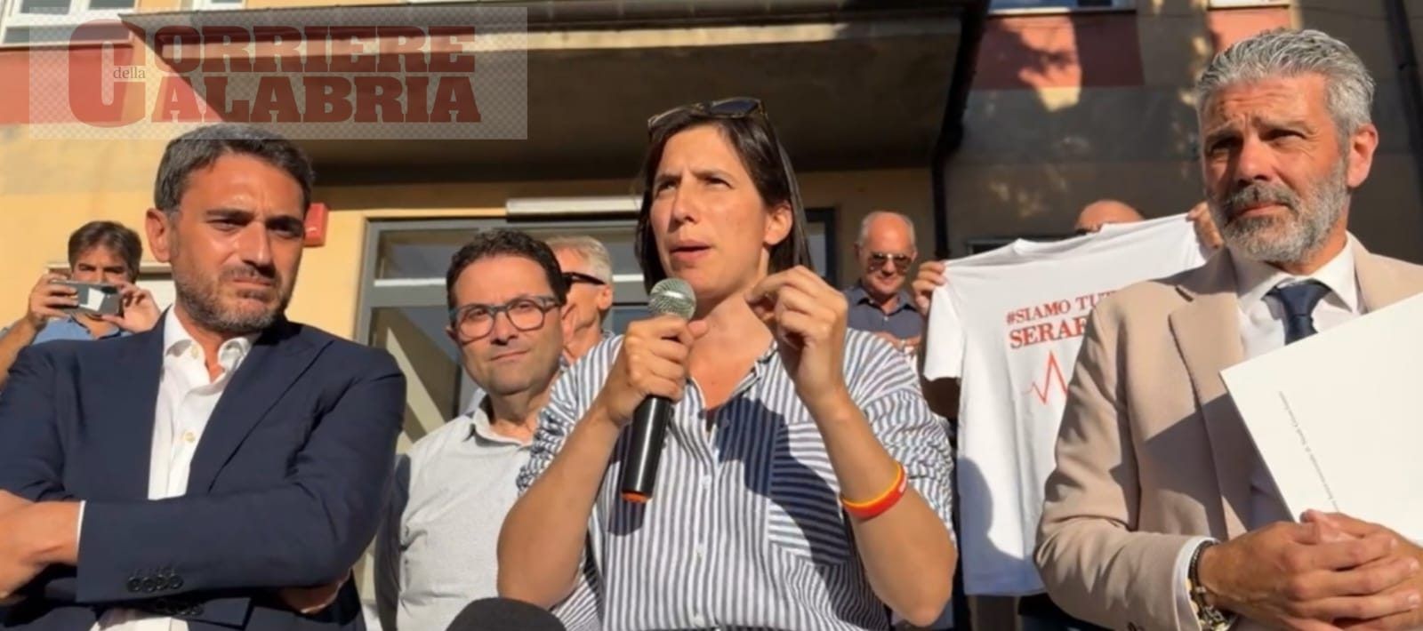 Schlein a San Giovanni in Fiore: «Sanità calabrese da rifondare. Basta cittadini di serie B» – VIDEO