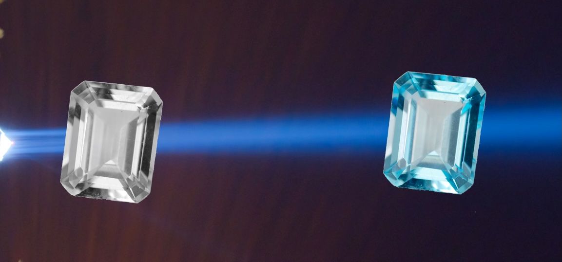 Lo studio dei ricercatori Unical, il topazio diventa azzurro grazie ai raggi X