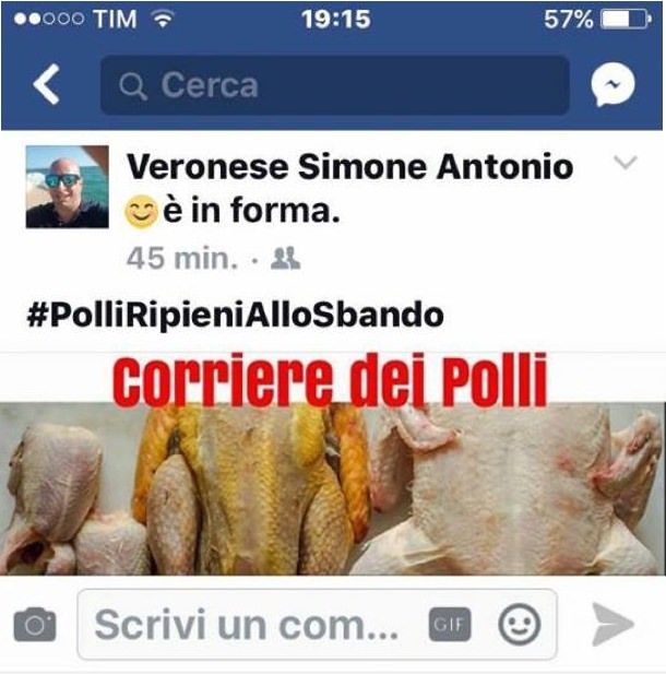 Anche i polli, nel loro piccolo, s'incazzano