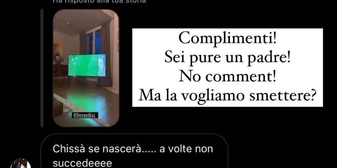 Tifoso della Roma augura l’aborto alla moglie di Domenico Berardi: “Chissà se nascerà… a volte non succede”