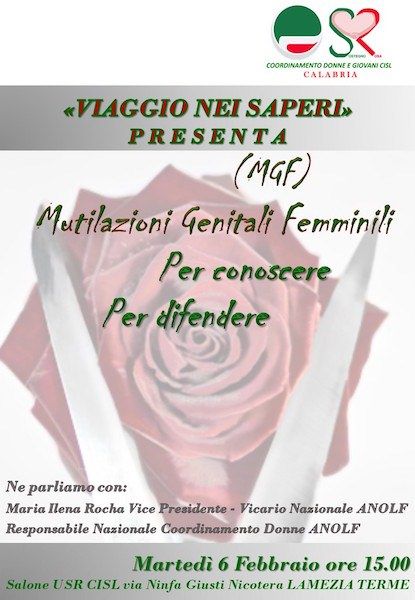 «Mutilazioni genitali femminili, riflettiamo su un problema globale»