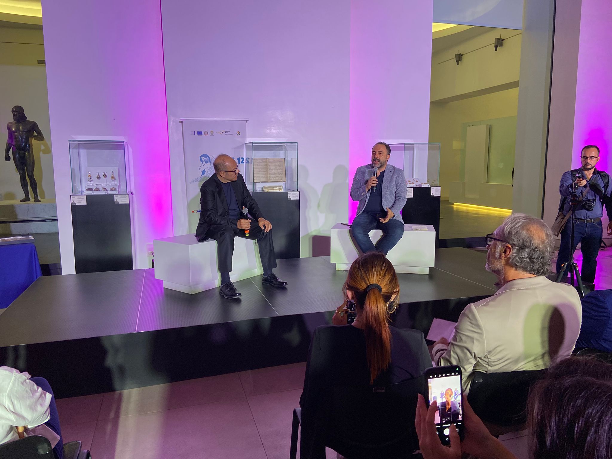 “A Reggio con papà”, Carlo Verdone protagonista al Museo Archeologico