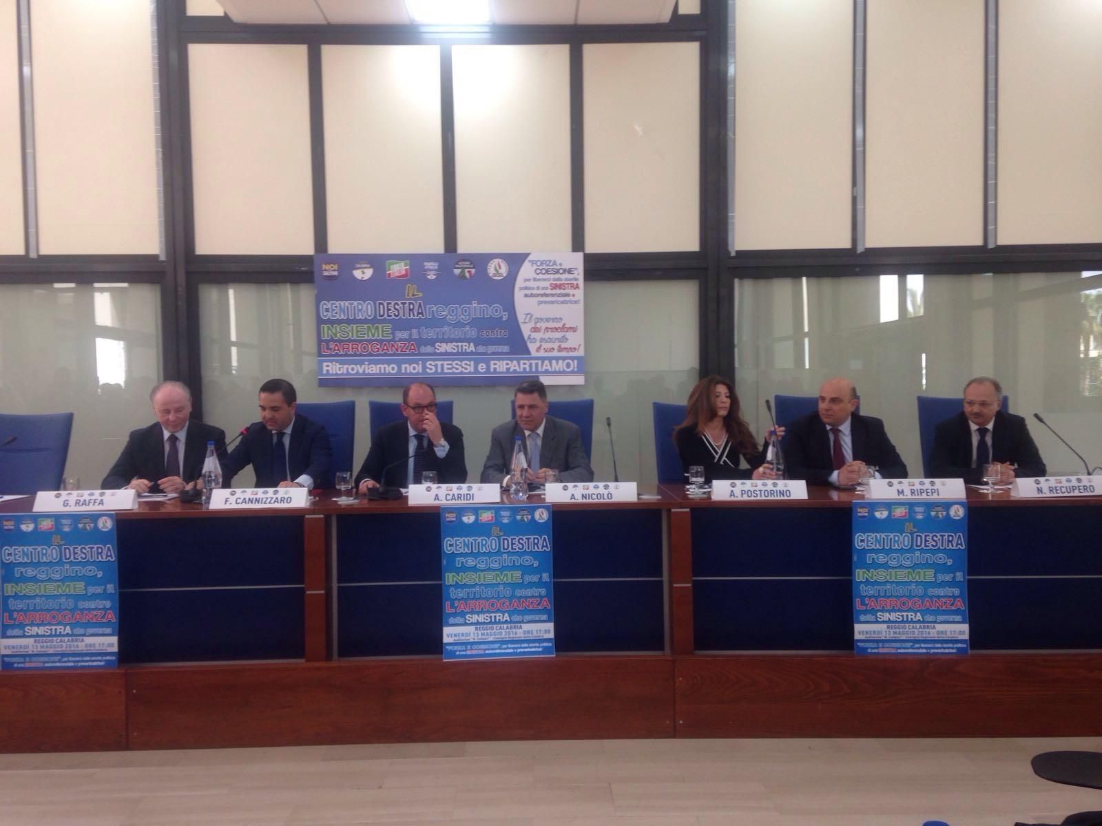 Il centrodestra scalda i muscoli a Reggio