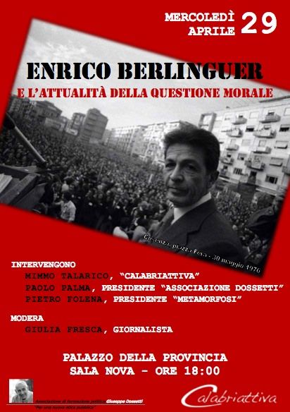 Il pensiero attuale di Berlinguer