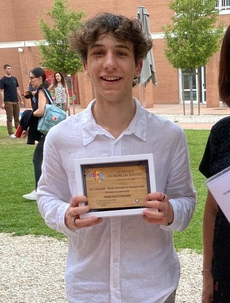 Olimpiadi Nazionali di Problem Solving, giovane lametino si classifica secondo