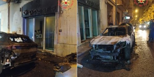 incendio auto lamezia