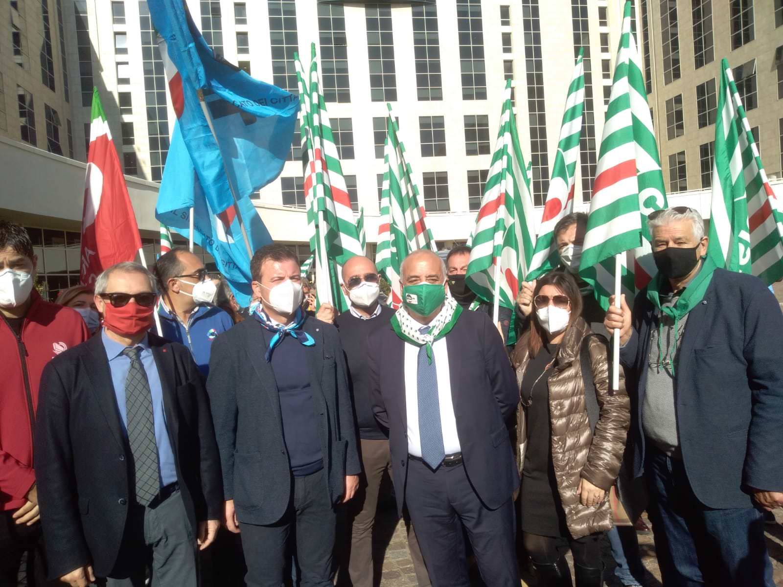 I sindacati protestano alla Cittadella e chiedono una svolta nel comparto sanità – VIDEO