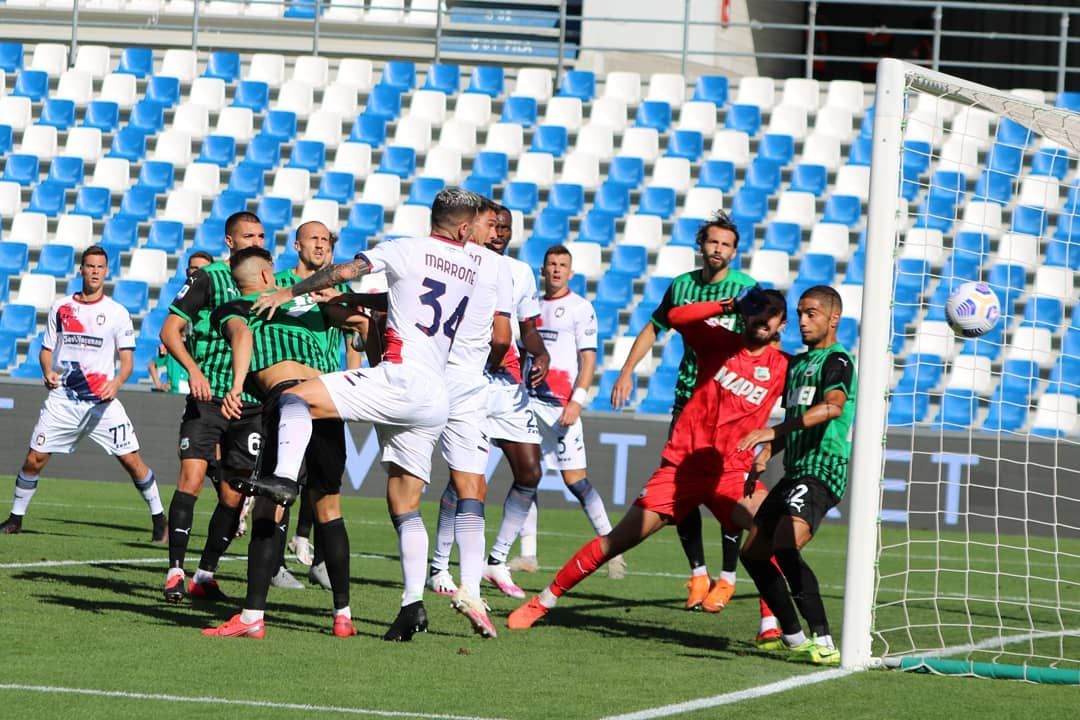 Terza sconfitta per il Crotone, contro il Sassuolo finisce 4 a 1