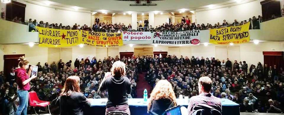 Assemblea di “Potere al popolo” anche a Serra San Bruno