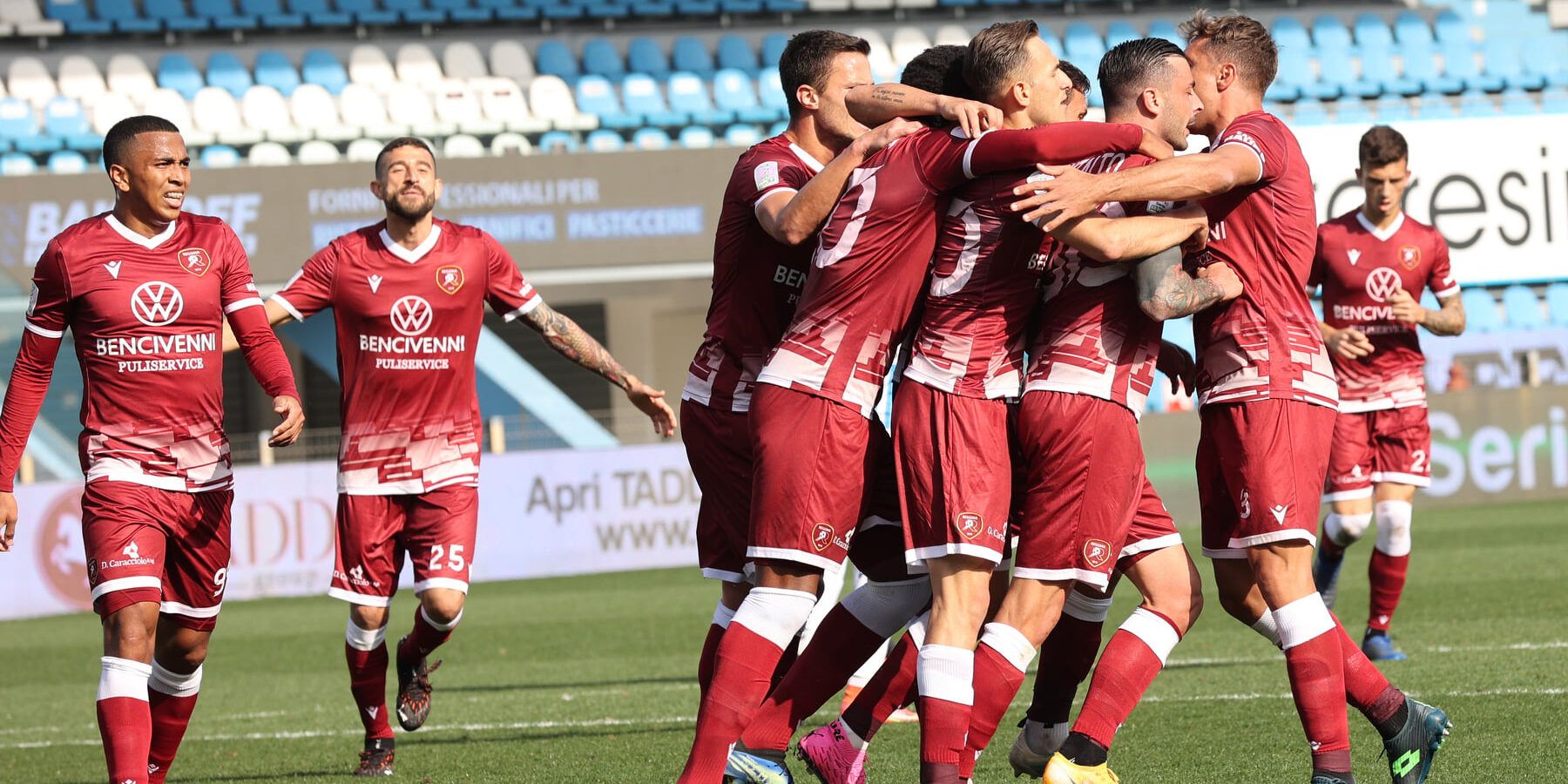 Serie B, vincono le calabresi. Reggina straripante contro la Spal