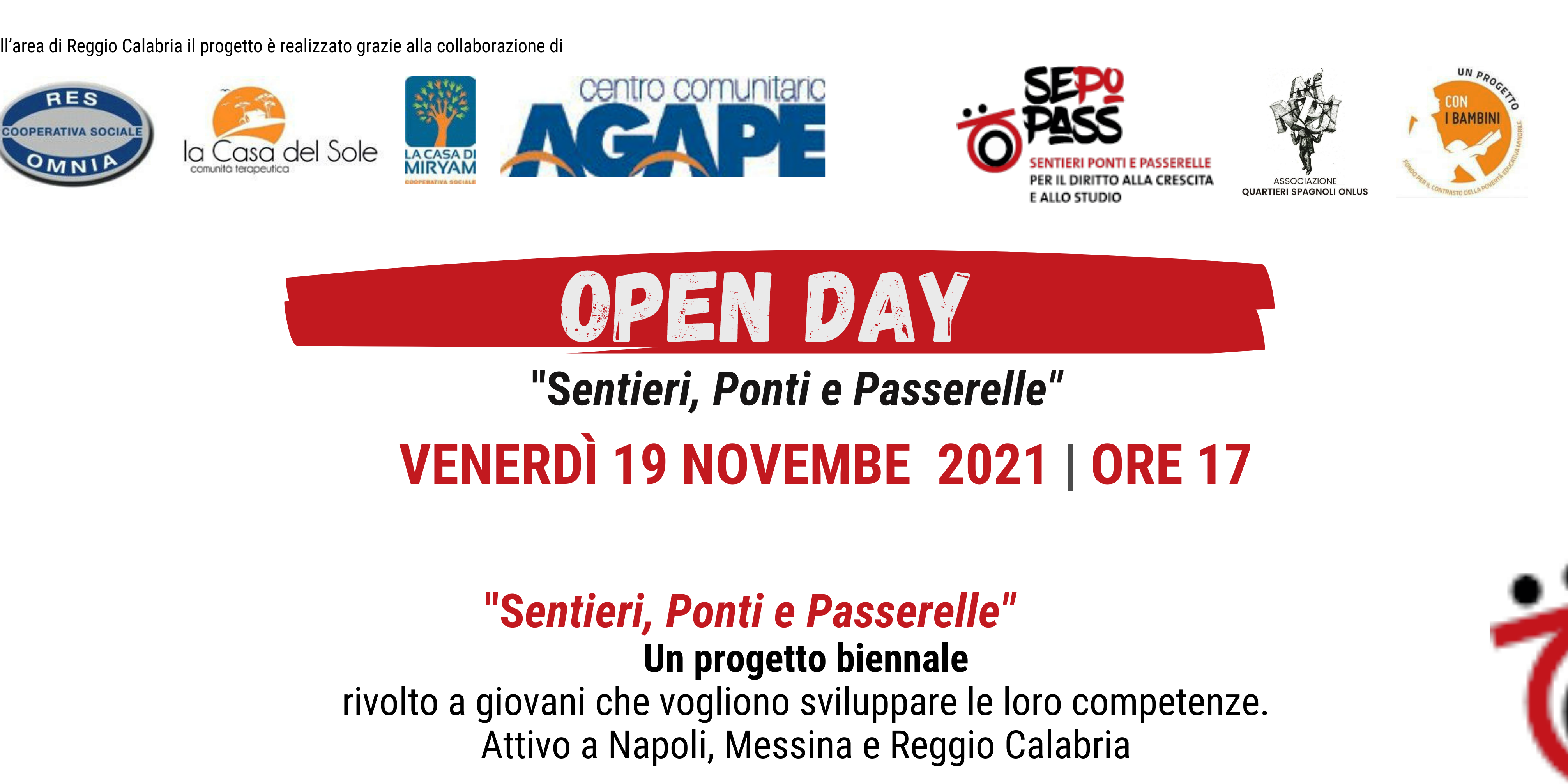 Contrasto alla povertà educativa, domani al via a Reggio Calabria il progetto “Se.Po.Pass”