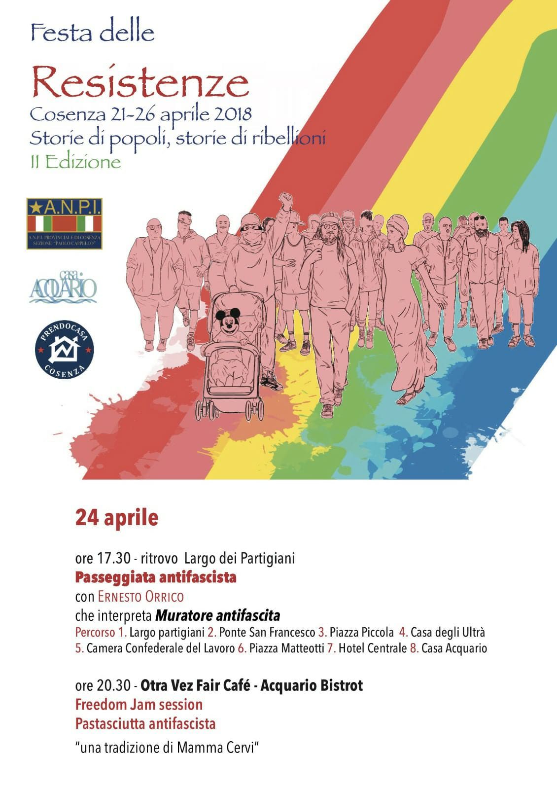 A Cosenza una passeggiata nei luoghi della Resistenza