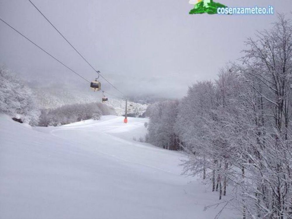 Arriva la neve in Sila A Camigliatello si scia