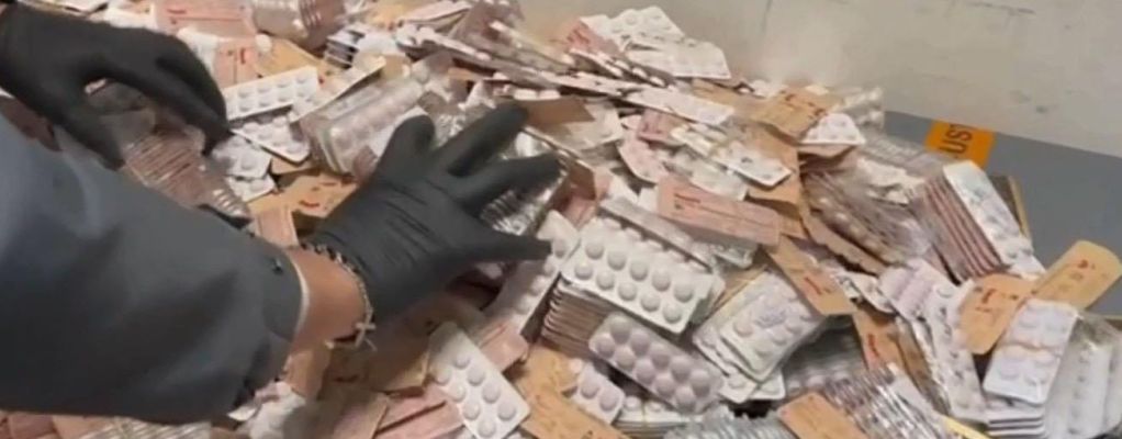 Sequestrati 6 mila farmaci irregolari per la vendita in Italia