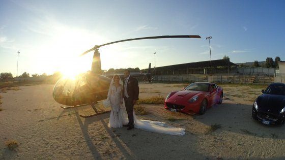 Sposi in elicottero, la Procura di Vibo apre un'inchiesta