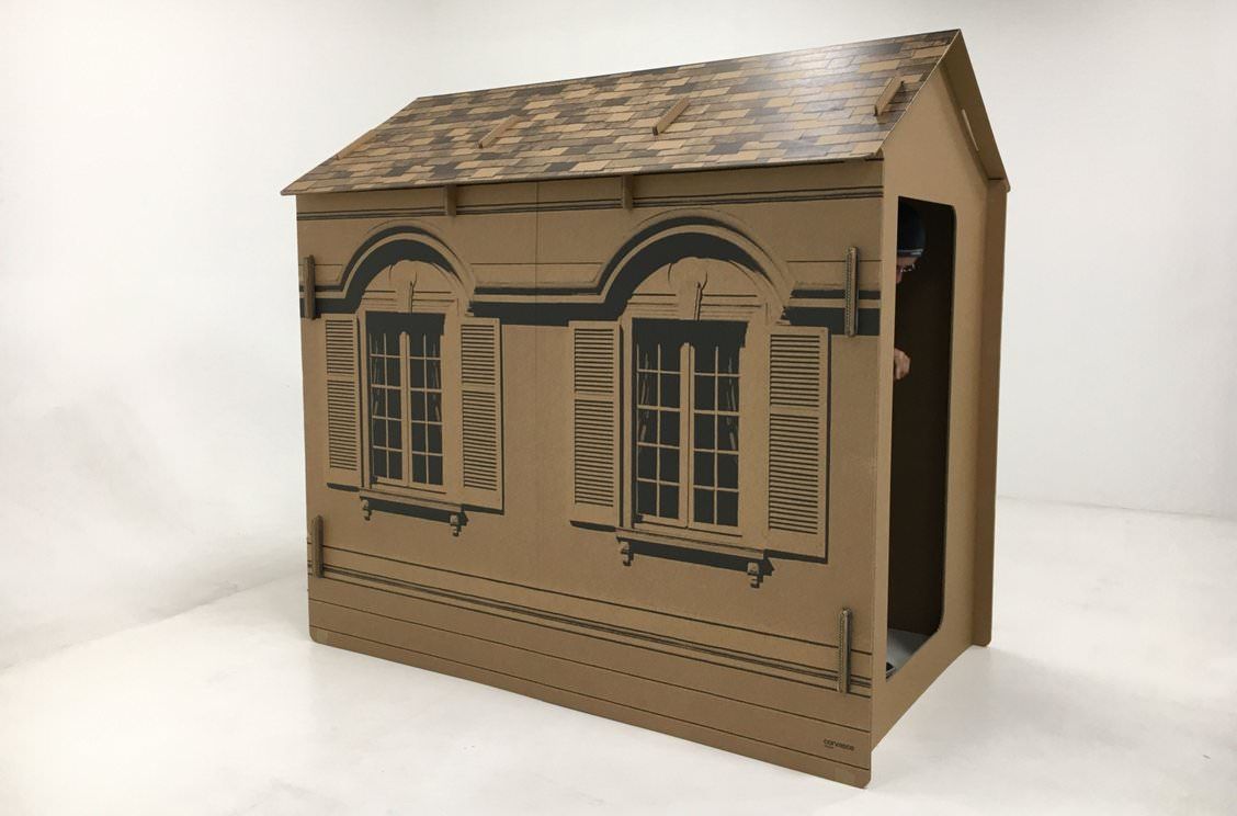 «Le case di cartone per i senzatetto? Un’idea calabrese»