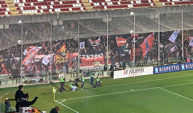 Salernitana-Cosenza, all’Arechi forti limitazioni per i tifosi rossoblù