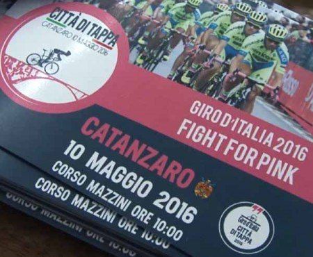 Giro, Catanzaro si tinge di "rosa"