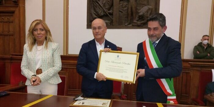 Reggio Calabria, Bernardo Petralia cittadino onorario: «Questa città mi è rimasta nel cuore»