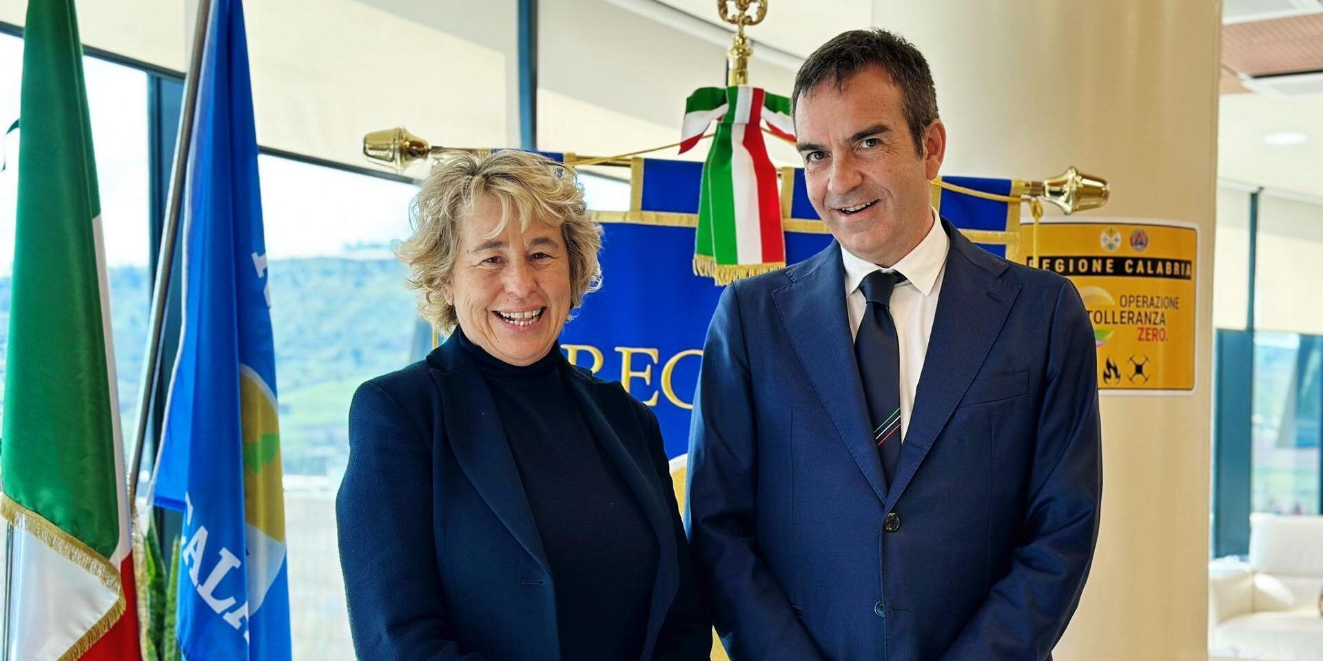 Mediterraneo, Occhiuto incontra Stefania Craxi: Calabria hub dell’Italia e dell’Europa