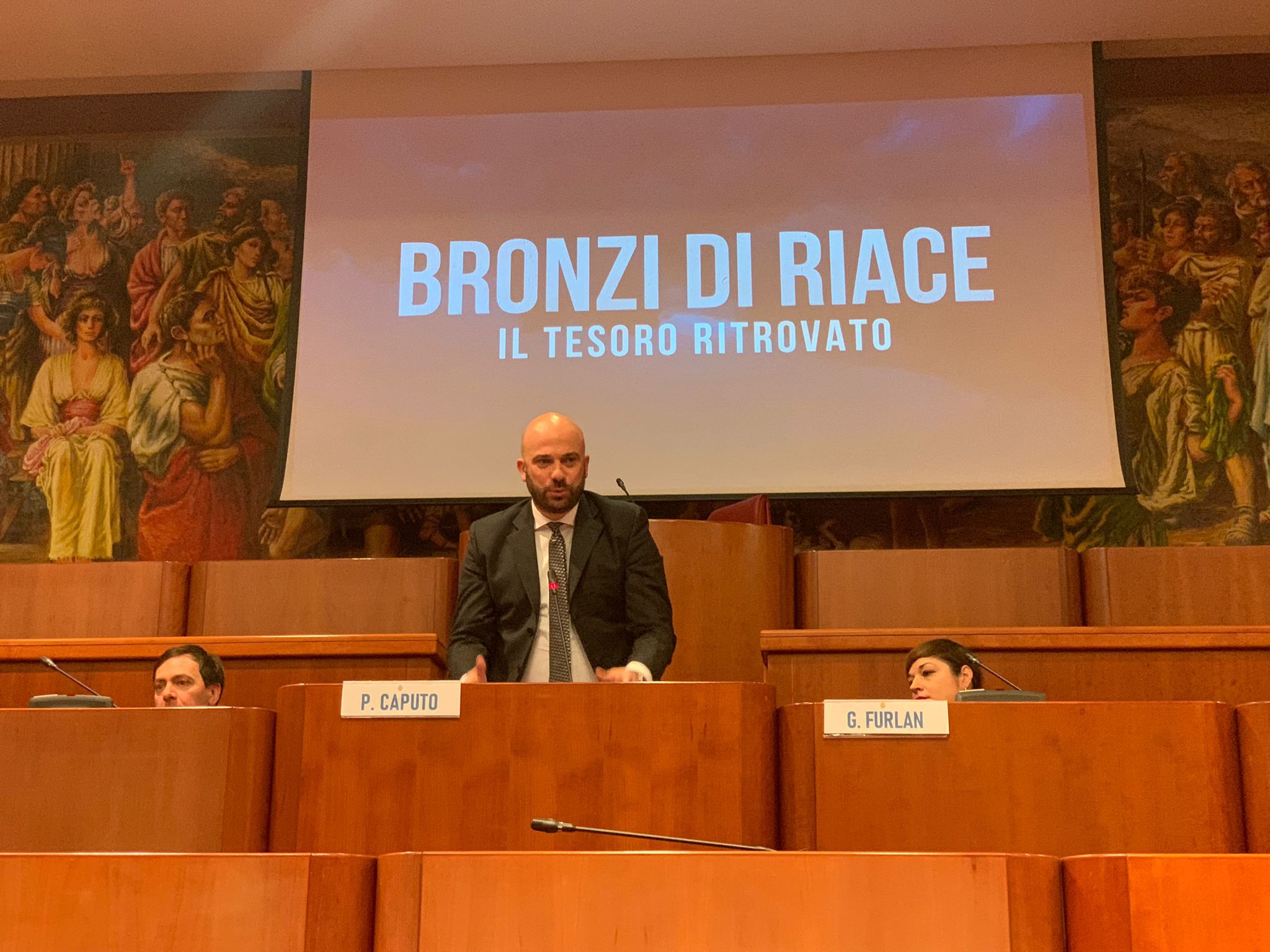 Docufilm Rai sui Bronzi, Caputo: «Aiuto a far pensare alla Calabria euro-mediterranea»