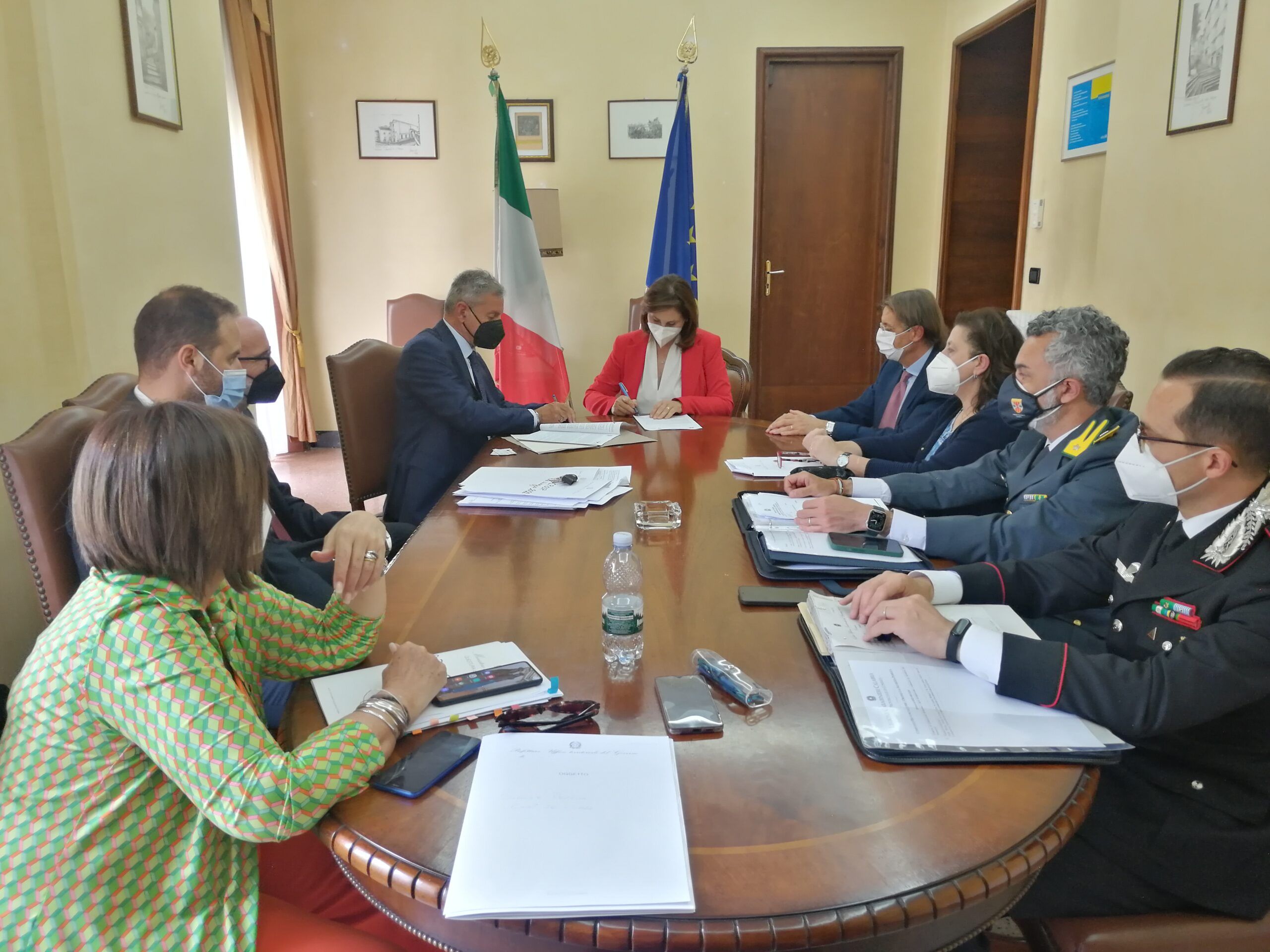 Cosenza, protocollo tra la Prefettura e l’Autorità di portuale dei mari tirreno meridionale e Ionio
