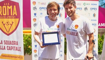 Anton Giulio Grande in campo a Roma per la Proabilità: «Abbattere le barriere nella società»
