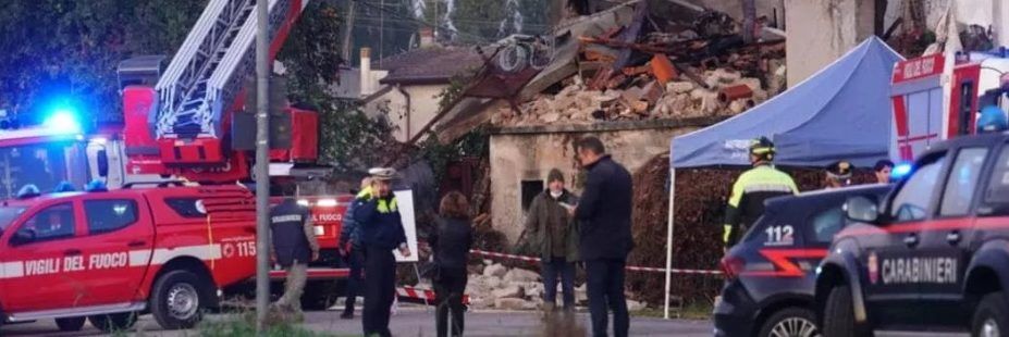 Esplosione nel Veronese, ipotesi bombola a gas