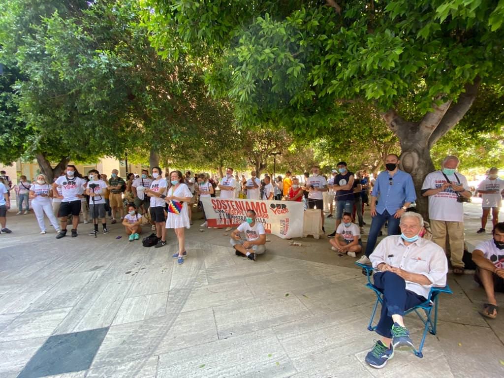 Da tutt'Italia per sostenere i magistrati dell'antimafia, tranne che dalla Calabria -VIDEO