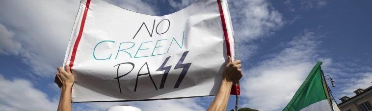No Green Pass, la minaccia di Forza Nuova: «La rivolta non si ferma»