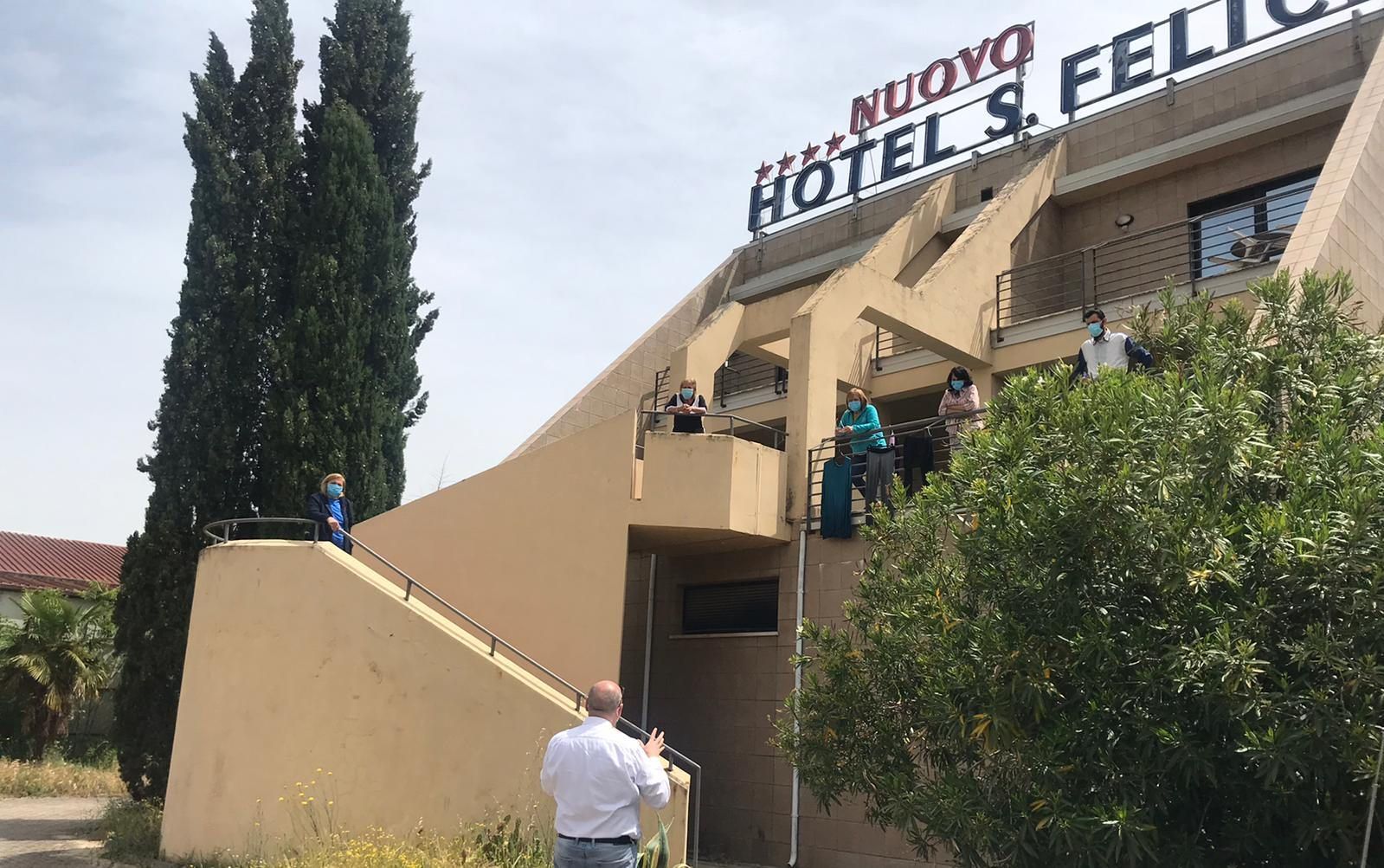 Un mese di quarantena al "San Felice", pazienti verso la guarigione