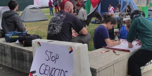 stop genocidio palestina