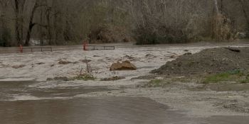 Bisignano colpita dal maltempo, preoccupa il fiume Crati. Il Comune: «Massima prudenza»