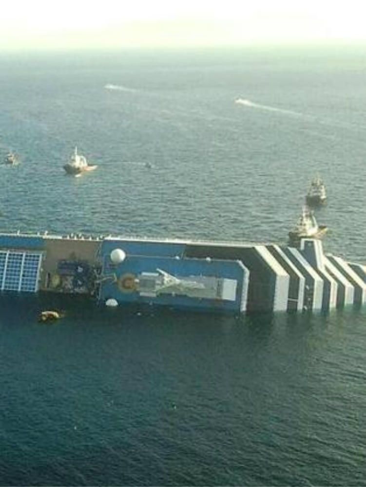 «Così ho salvato mia figlia sulla nave che affondava»