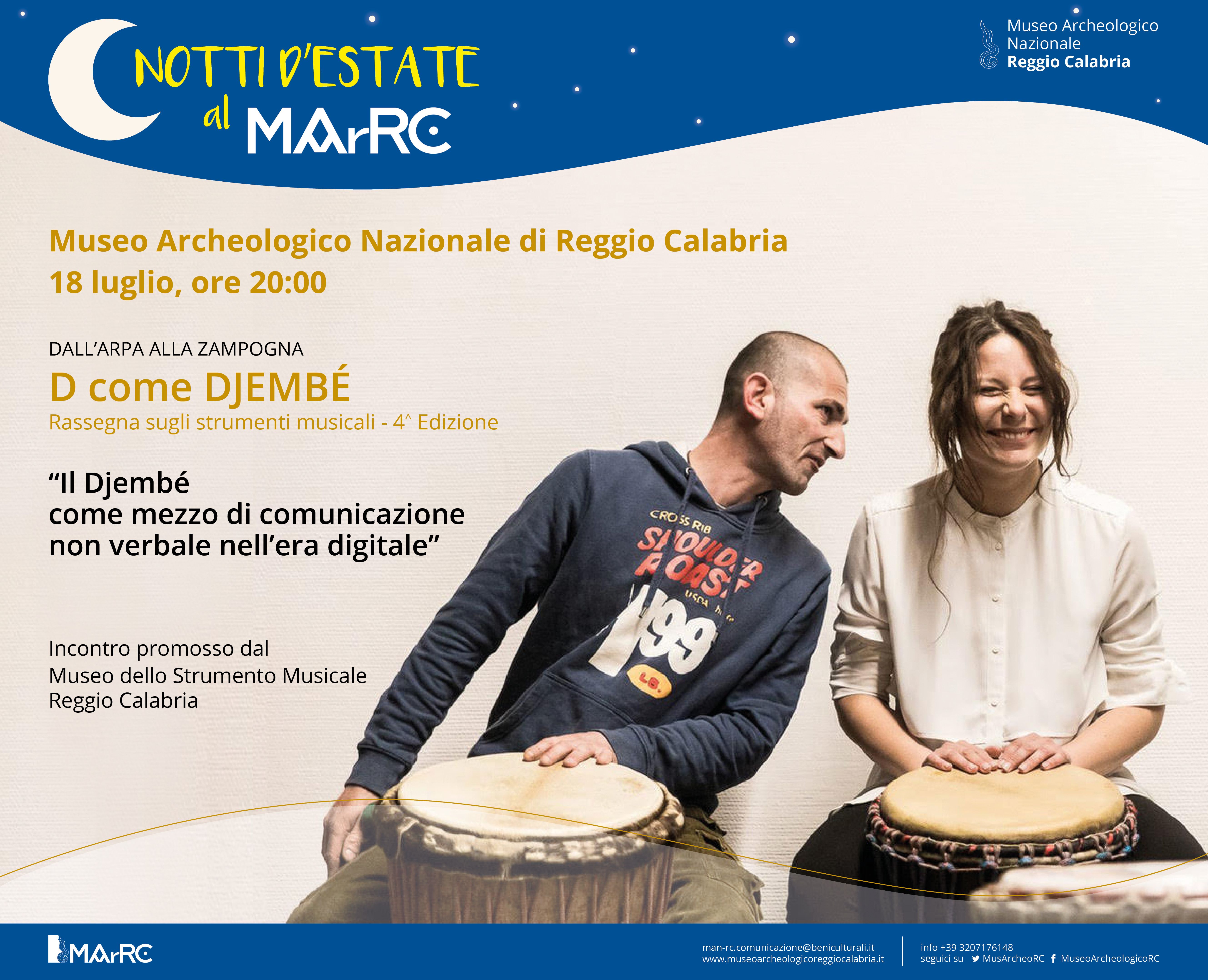 Al MArC di Reggio sarà musica sotto la Luna