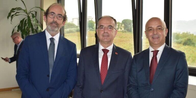 Il presidente della Repubblica d’Albania Bajram Begai ringrazia Rai Calabria