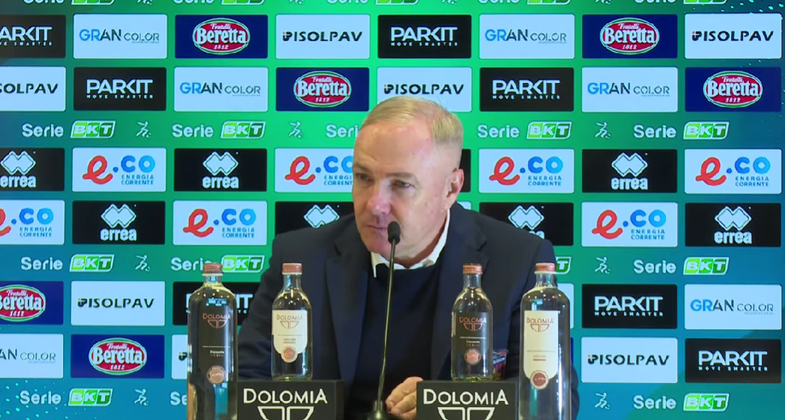 Cosenza, Alvini: «Manca solo il risultato, non le prestazioni. Credo nella salvezza»