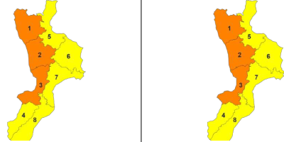 Oggi e domani allerta arancione in molte aree della Calabria. I sindaci chiudono le scuole – ELENCO