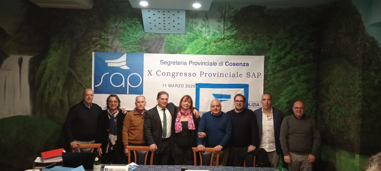 Cosenza, il X Congresso Provinciale del Sindacato Autonomo di Polizia