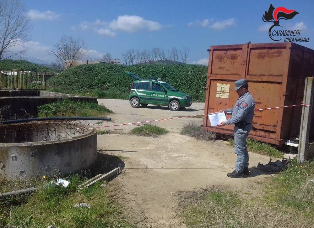 Bisignano, reflui nel fiume e vasche abbandonate: sequestrati due depuratori