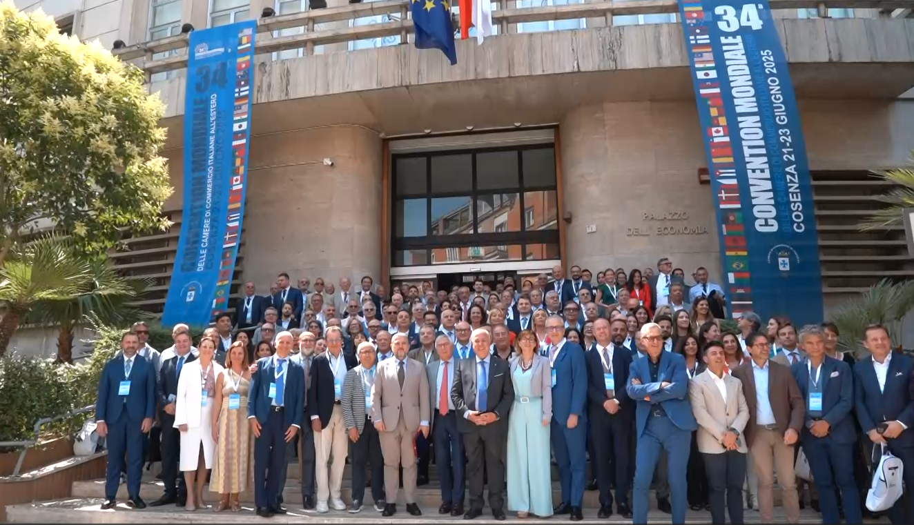 Le Camere di Commercio di «tutto il mondo» a Cosenza – VIDEO
