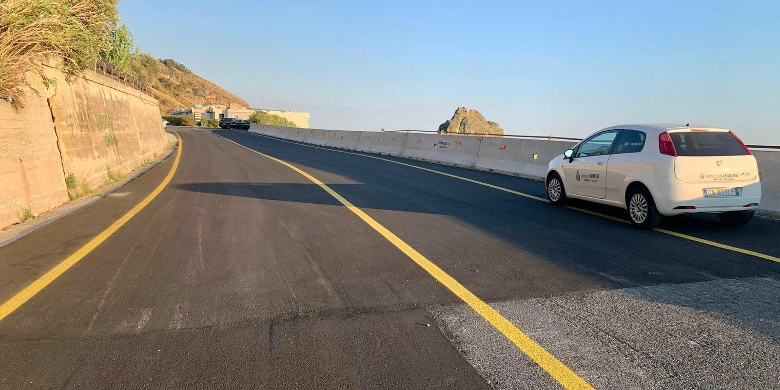 Amantea, riaperto al traffico il tratto della ex Statale 18 Tonnara-Coreca