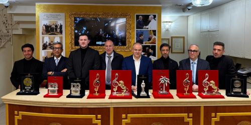 Al Festival di Sarnemo i premi realizzati da Michele e Antonio Affidato