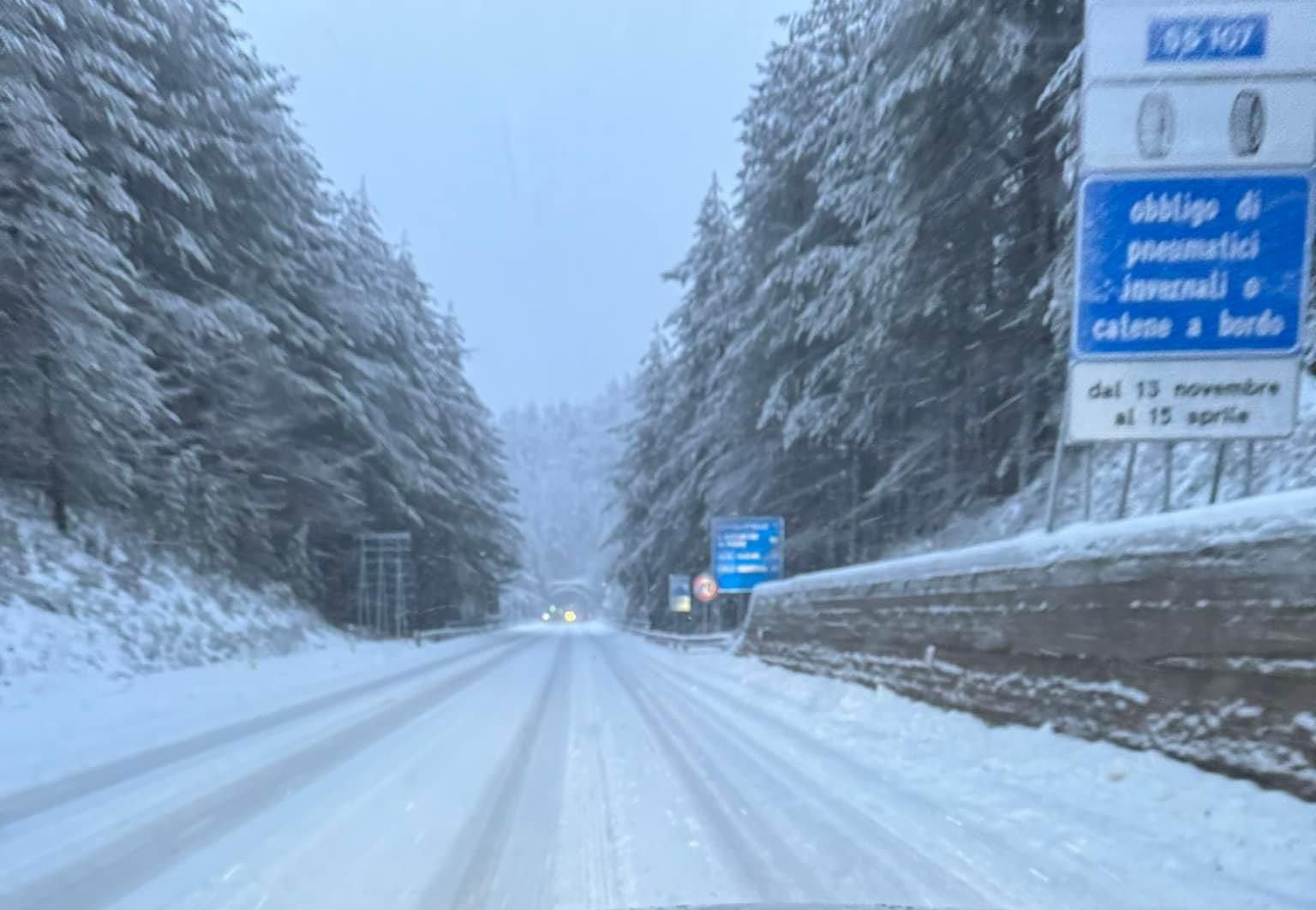 Maltempo, torna il freddo in Calabria: neve in Sila e grandine in pianura