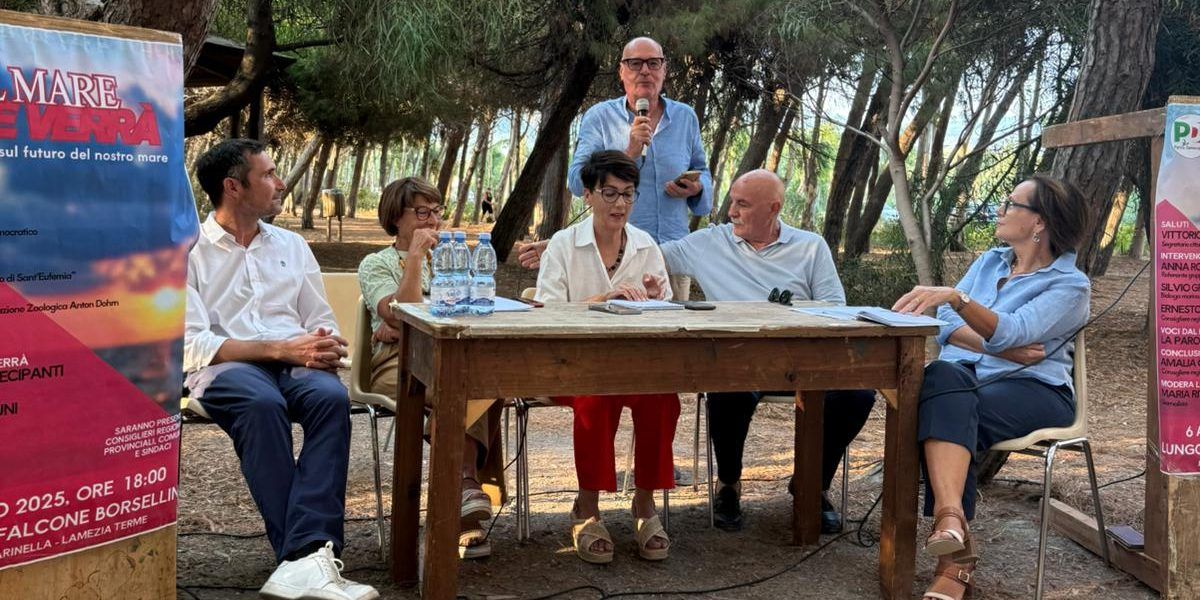 “Il mare che verrà”: a Lamezia un confronto pubblico sul futuro del Golfo