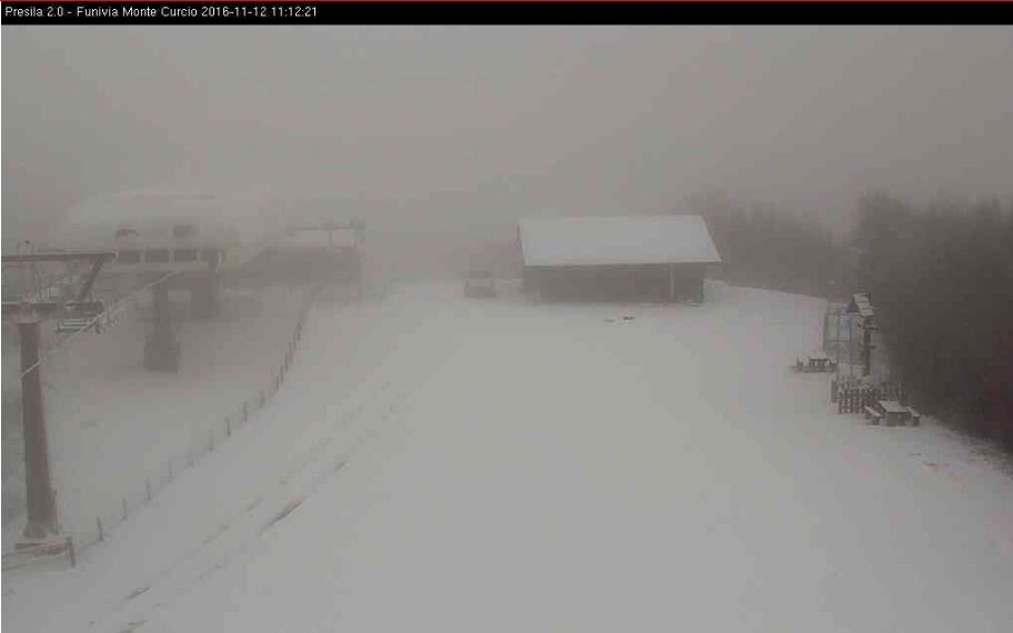 Maltempo, brusco calo delle temperature. Prima neve in Sila