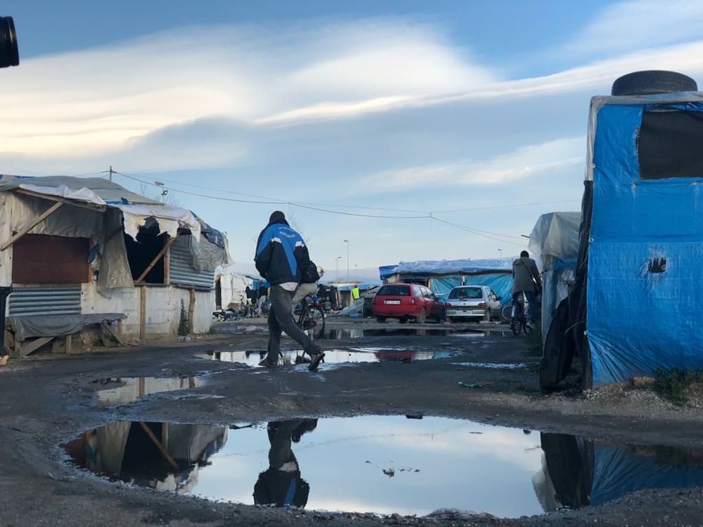 A San Ferdinando la notte prima dello sgombero