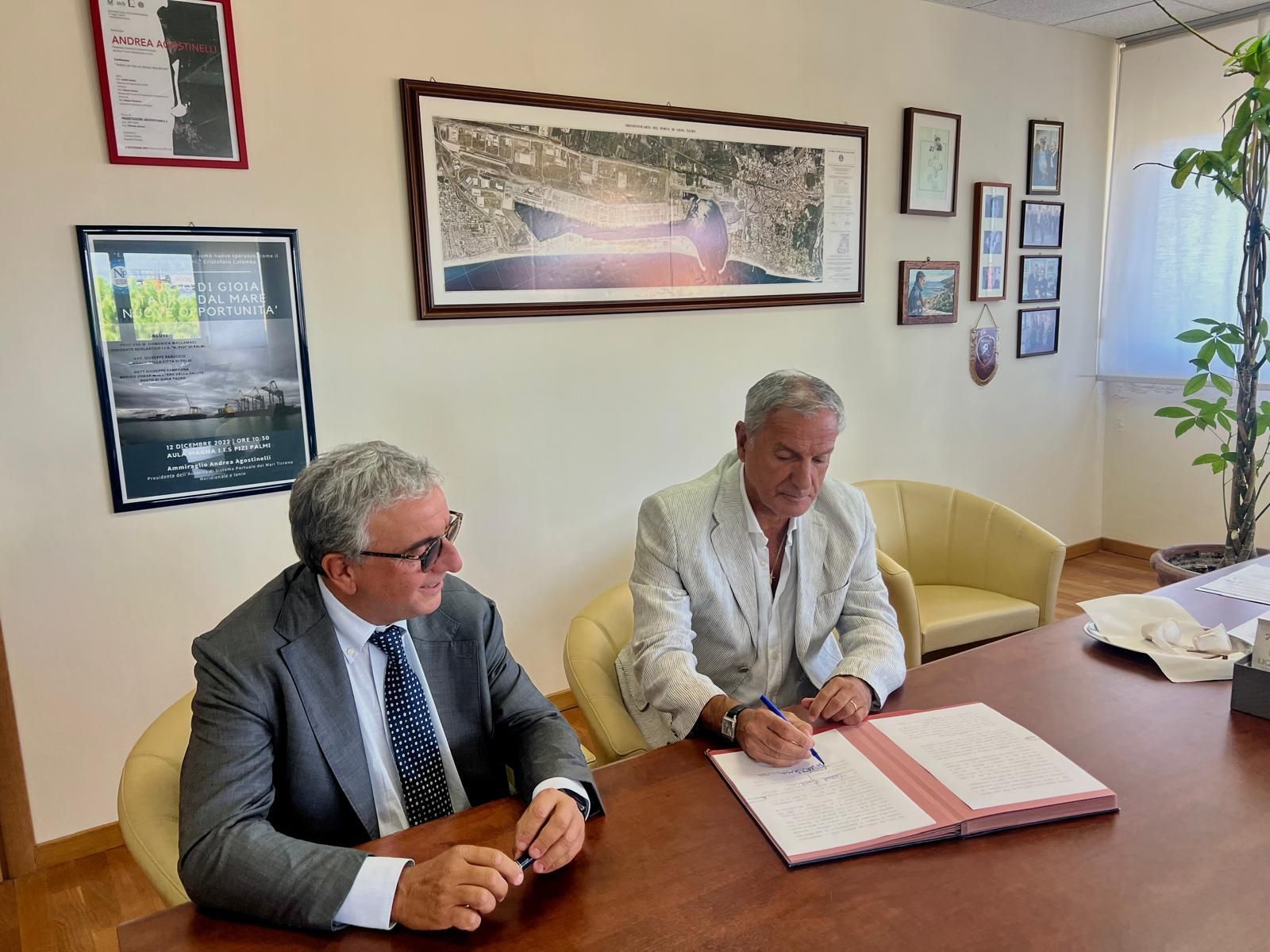 Porto di Gioia Tauro, Automar sottoscrive la concessione demaniale marittima per un’area di 40 mila mq