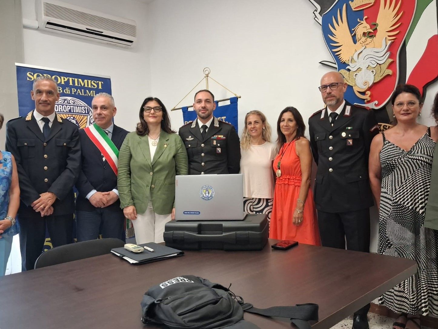 Violenza di genere, consegnato all’Arma il kit portatile “Una stanza tutta per sé”